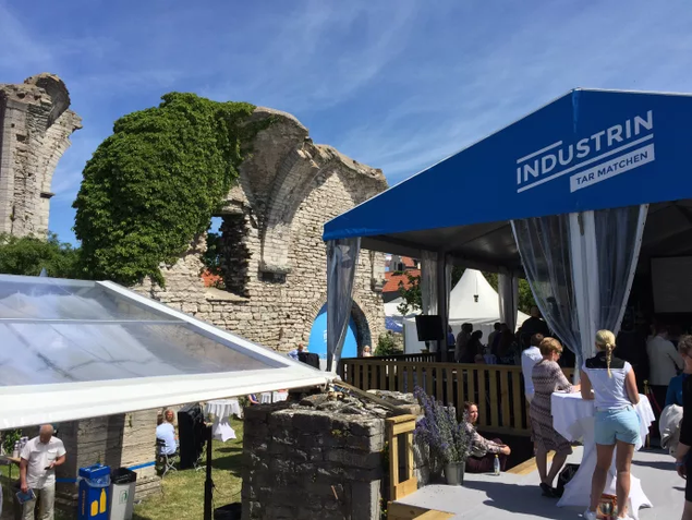 Grafiska Företagen på Industriområdet i Almedalen 2015