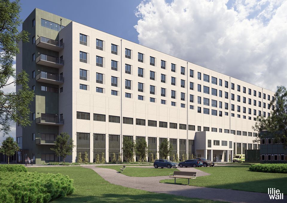 Ny vårdbyggnad förlossning och neonatalsjukvård på Östra sjukhuset