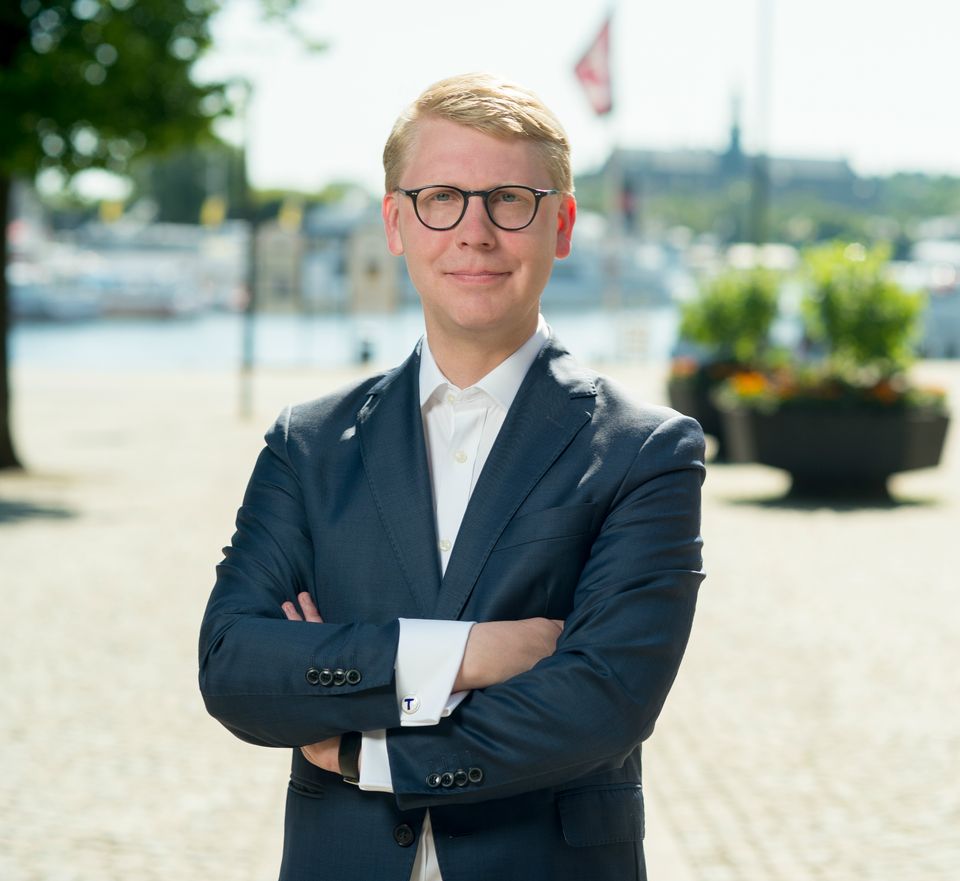 Kristoffer Tamsons,  Ordförande Svensk Kollektivtrafik, Trafikregionråd i Region Stockholm och ordförande för SL.
