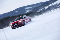 Anja Pärson Audi driving experience