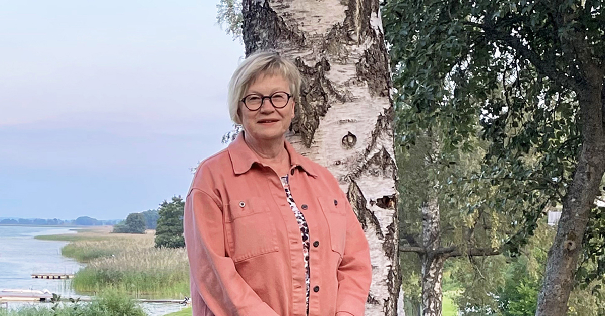 Margareta Asp, professor i vårdvetenskap vid Mälardalens universitet. Foto: Thomas Asp.