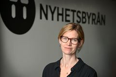 Helena Ekinge, ny kundredaktör på TT Nyhetsbyrån. Foto: Anders Wiklund/TT