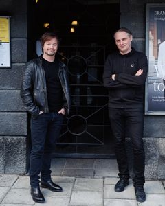 Johannes Öhman och Mattias Andersson. Foto: Micke Sandström.