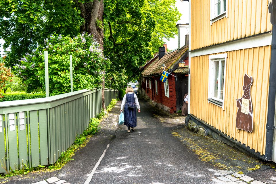 Laurentii gränd i Sigtuna stad.
