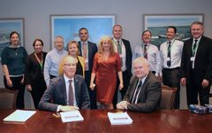 Irish Ferries signed an agreement with Hogia Ferry Systems.