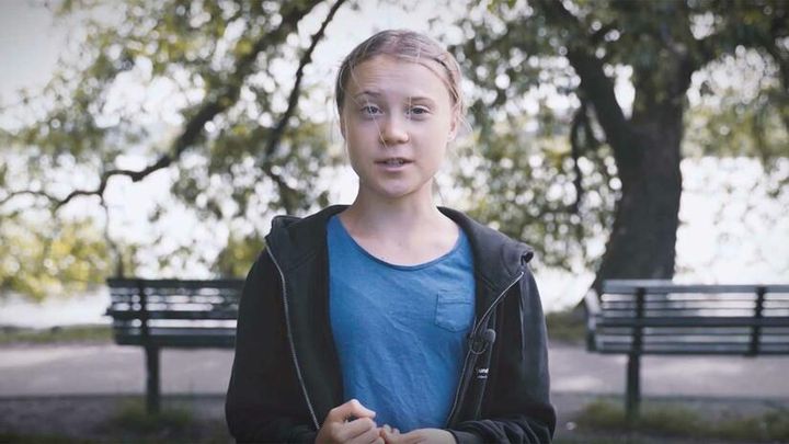 Greta Thunberg och Fridays for Future medverkar i Röda Korsets kampanj #ClimateChangedMe. Foto: Fridays for future.