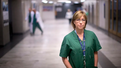 Karin Båtelson, förste vice ordförande Sveriges läkarförbund