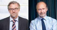 Jonas Hagelqvist, VD IKEM och Per Hidesten, VD Industriarbetsgivarna