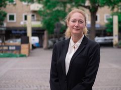 Maria Grimmer började sin karriär på WSP i Falun för över 20 år sedan. För ett år sedan återvände hon och nu tar hon plats i WSPs ledning som affärsområdeschef.  Bilden får användas fritt av tredje part i samband med denna artikel. Foto: Oskar Hjelm.