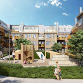 Flerbostadshus i trä - Lindbäcks Bygg.