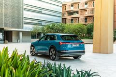 Audi e-tron i Masdar City, Abu Dhabi