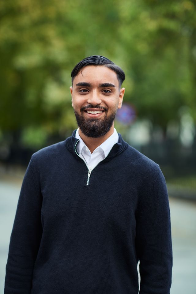 Vårdförbundet Student ordförande Mohammed Aljabery