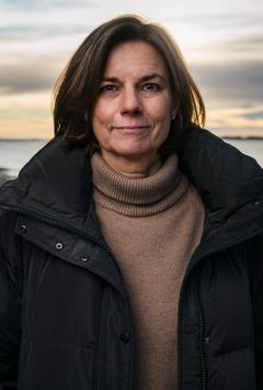 Isabella Lövin är aktuell med boken Oceankänslan. Foto: Viktor Gårdsäter