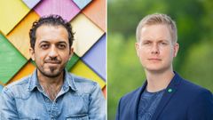 Ali Thareb, tidigare fristadsförfattare i Region Jönköpings län och Gustaf Fridolin, tidigare utbildningsminister och språkrör, är två av föreläsarna på Röster om yttrandefrihet. Arkivbilder. Foto: Johan W Avby