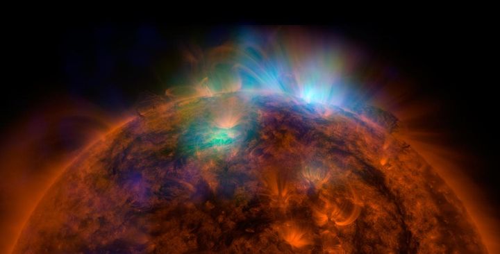 Solen. Foto: NASA/JPL-Caltech/GSFC