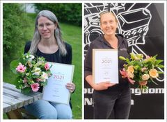 Utmärkelsen Årets Strängnässtiftare 2021 tilldelas Johanna Damberg, kyrkomusiker i Almby församling i Örebro, och Linda Thunell, pedagog i Turinge-Taxinge församling.