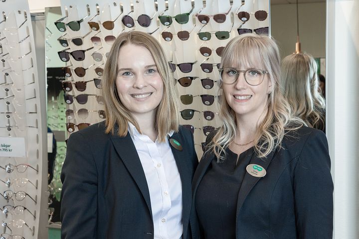 Frida Skarhall och Emma Sjöberg satsar på Göteborg och öppnar sin andra butik i Linnéområdet, en av stadens mest attraktiva stadsdelar. Foto: Specsavers