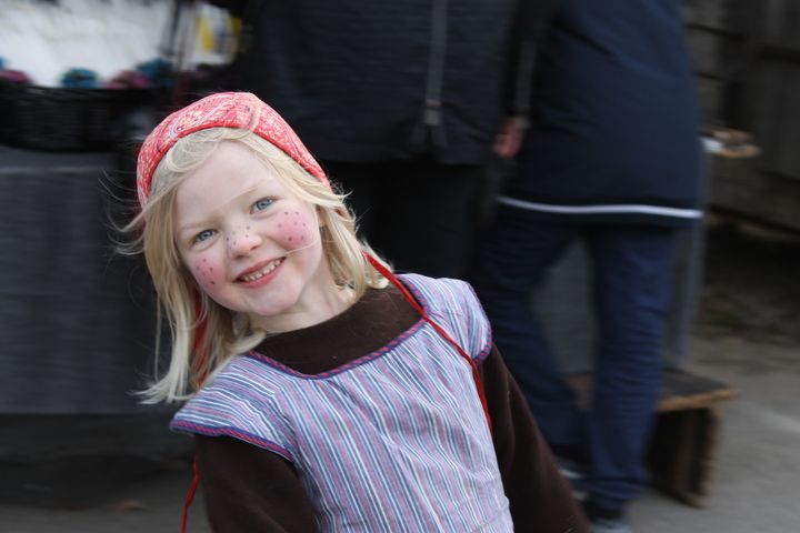Påskkärring. Easter witch. Foto: Maria Johansson/Skansen