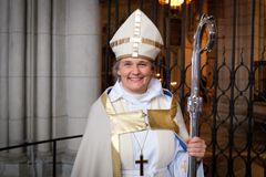 Svenska kyrkans nyaste biskop: Karin Johannesson. Foto: Magnus Aronson/Ikon.