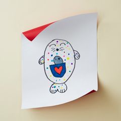 Säl – Natalia 8 år, Polen