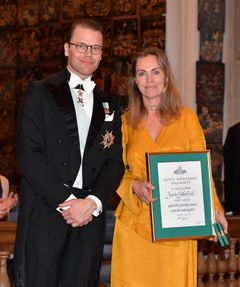 Prins Daniel och Karin Söderlind.