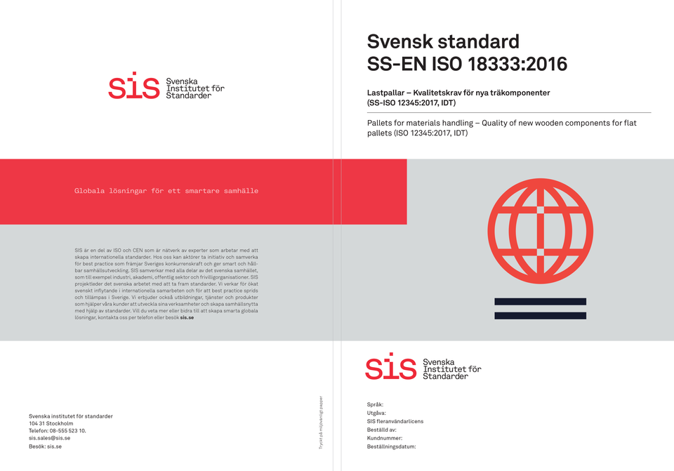 Ett Sekel Av Standarder – Nu Får SIS Nytt Namn Och Utseende | Svenska ...