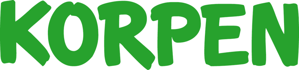 Korpen logotyp grön 