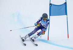 Ebba Årsjös segeråk i storslalom under världscupen i Åre. Foto: Karl Nilsson/Parasport Sverige
