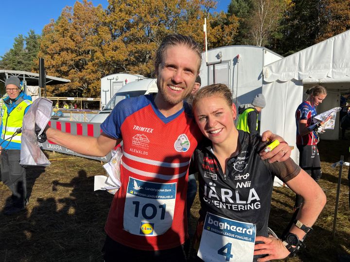 Gustav Bergman och Karolin Ohlsson vann Swedish League för åttonde respektive fjärde gången. Bild: Johan Trygg.