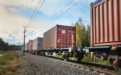 Digitala automatkoppel testas för effektivare godstrafik på järnväg. Foto: Torbjörn Bergkvist.