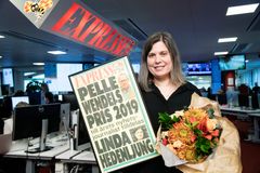 Linda Hedenljung, 2019 års mottagare av Per Wendels pris. Foto: Olle Sporrong