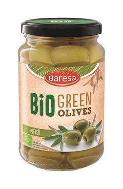 Ekologiska gröna oliver - på tillfälligt besök v33