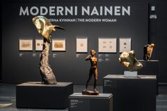 Ateneum, Den moderna kvinnan. Foto: Finlands Nationalgalleri/Hannu Pakarinen