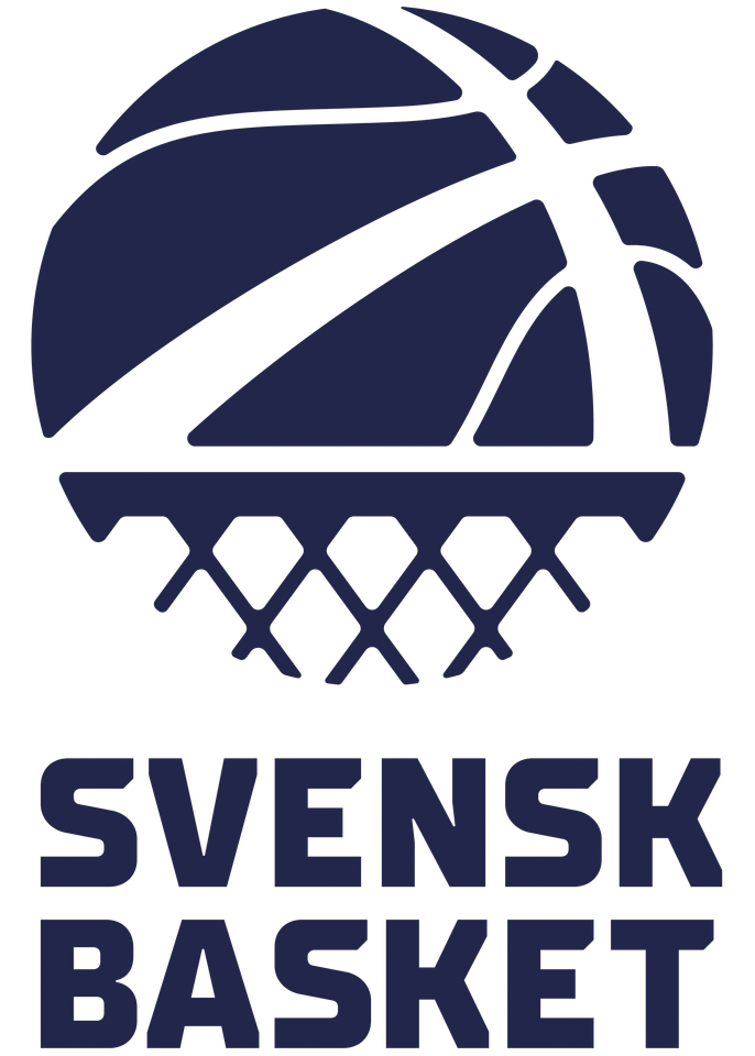 Svensk Basket - Centrerad - Gul bakgrund