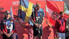 Tim Törnquist förstärkte igår ytterligare sin position som en av Europas (och Världens) absolut främsta unga vattenskidåkare då han vid U-21 EM finalerna i Sesena, Spanien, vann både 2020 U-21 EM och 2021 U-21 EM!