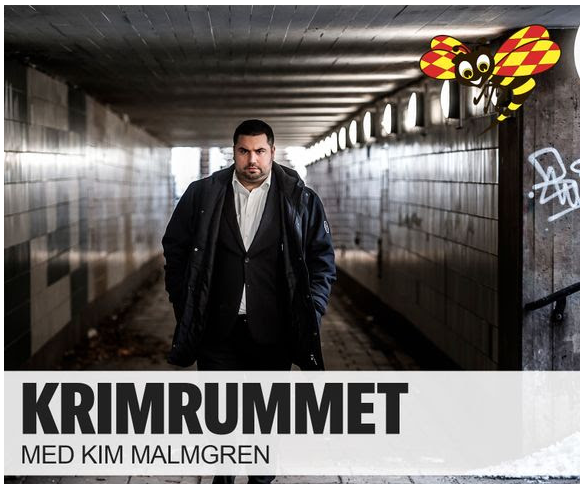 Krimrummet med krimreporter Kim Malmgren, Fotograf: Anna-Karin Nilsson