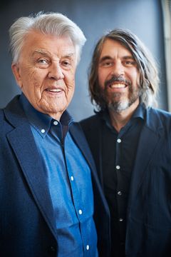 Sven-Bertil Taube och Peter Nordahl. Foto: Myrra Malmberg