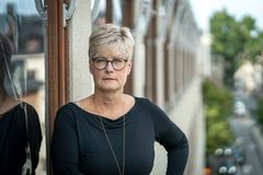 Hyresgästföreningens förbundsordförande Marie Linder.  Foto Filippa Ländin