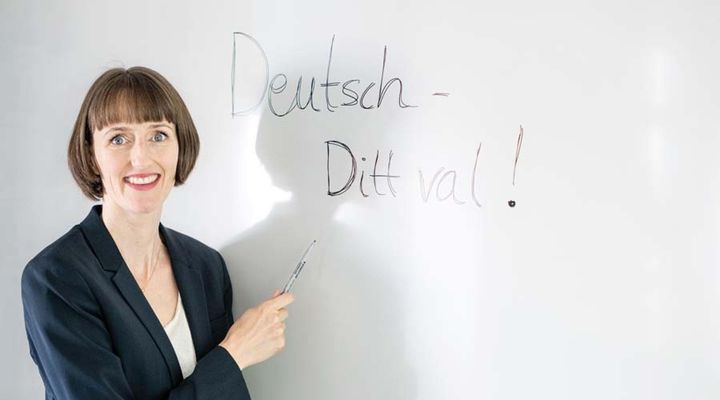 Aino Weber, projektledare Deutsch - Ditt val! på Tysk-Svenska Handelskammaren.