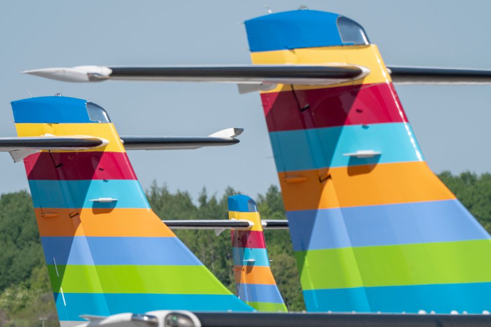 Flygplansparkeringen