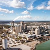 Cementas cementfabrik i Slite.