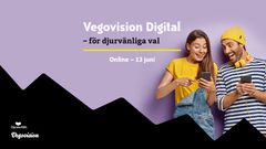 Vegovision blir digitalt den 13 juni.