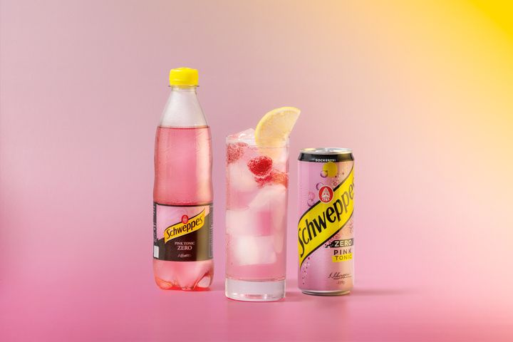 Schweppes Pink Tonic Zero till Sverige – Törstsläckare med smak av