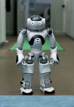 Norrköpings kommuns första humanoida robot