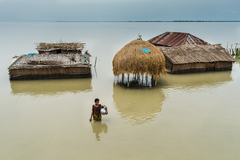 Bangladesh är det land på jorden som drabbas av flest översvämningar.