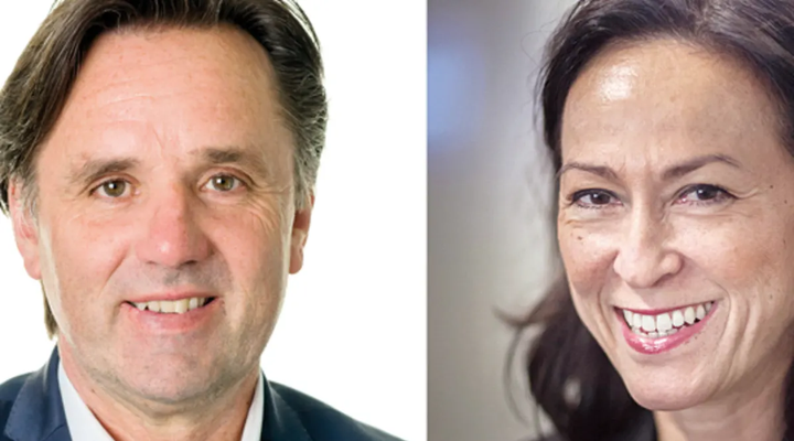 Roland Sigbladh, förbundsdirektör Srf konsulterna och Katarina Hedström Klarin, förbundsordförande Srf konsulterna