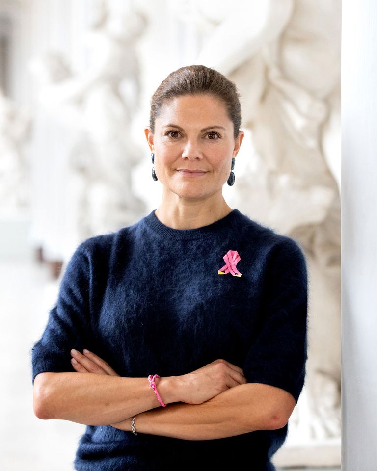 Kronprinsessan Victoria beskyddare av Rosa Bandet 