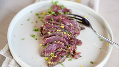 gravad vildgås med gremolata, foto Lena Runer