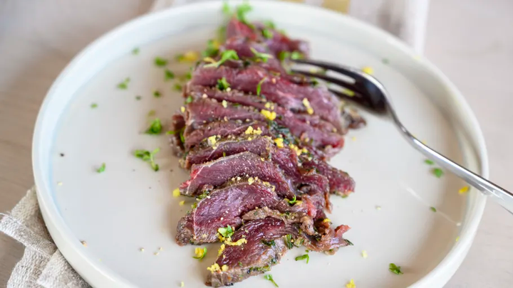 gravad vildgås med gremolata, foto Lena Runer