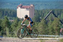 Svenska mästerskapen i sprint inleder Svenska Cykelspelen i Falun. Foto: PALMSBILDBYRÅ ©TRONS / Foto: Trons Bild